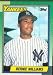 1990 Topps Bernie Williams Rookie Baseball Card #701 - Shipped In Protective Display Case!