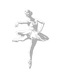 Sudden Shadows Ballerina Dance Ballet Wall Sticker