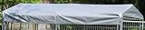 Lucky Dog 5-by-10-Foot CL51097 Medium Weatherguard Kennel Roof System