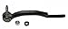 ACDelco Professional 45A0887 Passenger Side Outer Steering Tie Rod End , Black