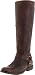 FRYE Women’s Phillip Harness Tall Knee-High Boot,Dark Brown,9 M US