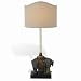 Taj Right Facing Elephant Table Lamp