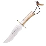Muela of Spain Apache, Stag Handle, Plain, w/Leather Sheath