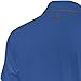 adidas Golf Men's Puremotion Climacool 3-Stripes Chest Polo, Vivid Blue/Lead, Small