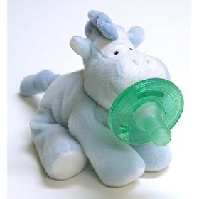 Wubbanub Pacifier - Blue Horse