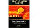 M.C.G Textiles Latch Hook Kit Space Geometric Rug