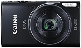 Canon IXUS 275 HS Compact Digital Camera - Black (20.2 MP, 12x Optical Zoom, 24x ZoomPlus, Wi-Fi, NFC) 3-Inch LCD