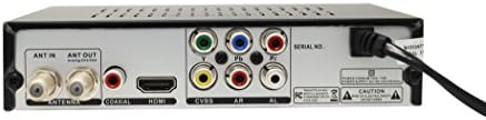Ebaco ® ATSC Digital TV Converter Box HD TV Receiver with Media Player and Recording PVR Functions for USA Canada and Mexico - HDMI YPbPr RCA Coaxial Output