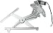 Toyota Camry Front Power Window Regulator with Motor Driver Side