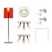 Lundby Stockholm Lamp Set