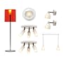 Lundby Stockholm Lamp Set