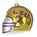 LSU Tigers Team Glass Helmet Ornament