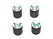 Butterfly - Tire Rim Valve Stem Caps - Black Sales