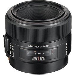 Sony 50mm f/2.8 Macro Lens for Sony Alpha Digital SLR Camera