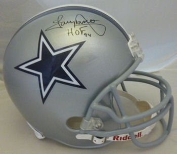 Tony Dorsett Autographed Dallas Cowboys Full Size Helmet w/HOF 94