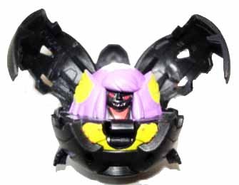 Bakugan BAKUSWAP + BAKUCLEAR B2 Bigger Brawlers LOOSE BLACK DARKON HARPUS 650G