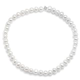 4mm White Cultured Freshwater Pearl Stretch Bracelet, 5 1/2 inch