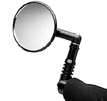 Buy Now at Amazon.com: Mirrycle MTB Bar End Mirror , Round, Black 109519