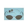 Genuine Jaguar 1920's Style Titanium Sunglasses. Model: 3041-179