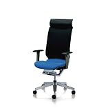 kokuyo AGATA/A(�A�K�^�G�[)�`�F�A�[ �w�b�h���X�g�t���^�C�v ���I�t ���f���[�g�u���[(�w�t�@�u���b�N�E�V���o�[�t���[��) W670�~D600�~H1165-1275mm