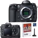 Fujifilm Finepix S5 Pro Digital SLR Camera with Nikon Lens Mount, Body Only Kit, 12.3 Megapixels, Interchangeable Lenses - USA Warranty with FREE Soft leather Case and IBM 1GB Microdrive with PCMCIA Type II Card Adapter