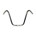 Wald 880 Hi-Rise Cruiser Bike Handlebar (23.25-Inches, Chrome, 10.5-Inch Rise)
