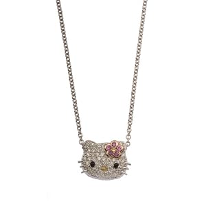 Hello Kitty by Kimora Lee Simmons 'Simply Kitty' Tri-Colored Gold Pendant, 18