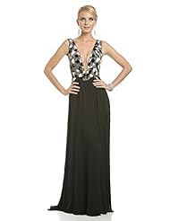 Beaded Sheer Chiffon/Polyester  Dress