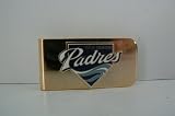 MLB San Diego Padres Gold Tone Money Clip