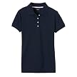 Girls' Cherokee® School Uniform Short-Sleeve Polo - Navy