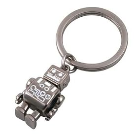 Robot Key Ring With Moving Parts - Arms And Legs by Kikkerland