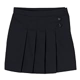 Juniors' Uniform Tab Pleat Scooter - Dark Navy