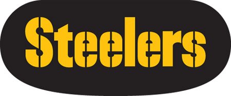 Pittsburgh Steelers Eye Black Strips (6 Vinyl Stickers)