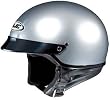 HJC CS-2N LT. SILVER SIZE:MED MOTORCYCLE Open-Face-Helmet