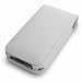 IPHONE 3G 3GS LEATHER FLIP CASE COVER - WHITE PART OF THE QUBITS ACCESSORIES RANGE
