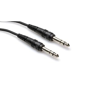 Brand New Hosa Css-103 3 Foot 1/4" TRS to 1/4" TRS Balanced Interconnect Patch Cable