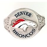 Denver Broncos Pewter Ring