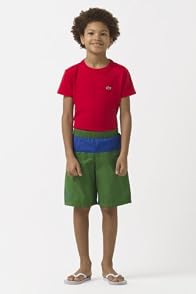 Boy's Color Block Swim Trunk