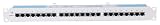 INTELLINET 24-Port Patchpanel geschirmt 24 Port 1 HE Cat5e geschirmt UL zertifiziert