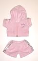 Pink Jogging Outfit fits most Webkinz, Shining Star and 8" - 10" Make Your Own Stuffed Animals