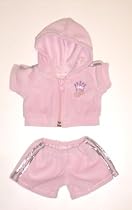 Pink Jogging Outfit fits most Webkinz, Shining Star and 8" - 10" Make Your Own Stuffed Animals