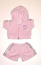 Pink Jogging Outfit fits most Webkinz, Shining Star and 8" - 10" Make Your Own Stuffed Animals