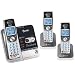 AT&T 5.8GHz DSS 3 Titanium and Metallic Charcoal Handset Answering System (AT72308)