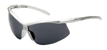 Click here to buy Mens Sports Sunglasses - Golf Baseball - Silver 5010 by SharpShades.