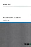 Die Wertanalyse - Grundlagen