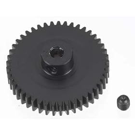 48P Hard Coated Aluminum Pinion Gear, 45T from Accessories Radio Control