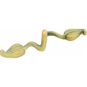 Hickory Hardware P7306-BOA 3-Inch Touch of Spring Pull, Blonde Antique