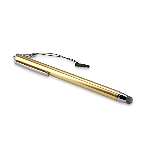 BoxWave Universal EverTouch Slimline Capacitive Stylus with Replaceable Tip (Champagne Gold)