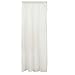 Renaissance Mystic Eyelet Embroidery On 53-Inch by 84-Inch Crushed Voile Panel, White