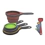 SleekStor Collapsible Cup and Swivel Spoon Set - Chef'n